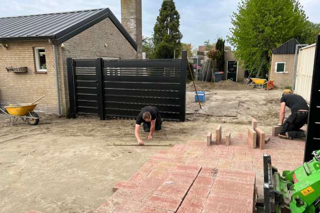 bestrating wildverband betonstenen hoveniersbedrijf