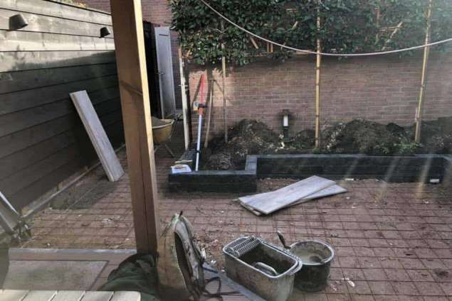 wat als je keramisch terras slecht is gelegd 
