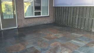 Keramische buitentegels leggen Summie Stones 
