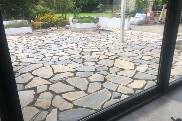 flagstone zetwerk leggen van flagstone welke bedrijf dongen gilze rijen