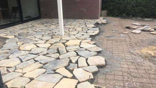flagstone zetwerk leggen van flagstone welke bedrijf dongen gilze rijen
