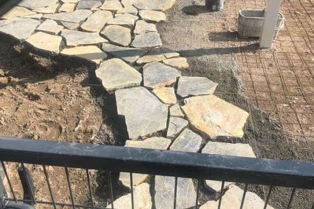 flagstone zetwerk leggen van flagstone welke bedrijf dongen gilze rijen