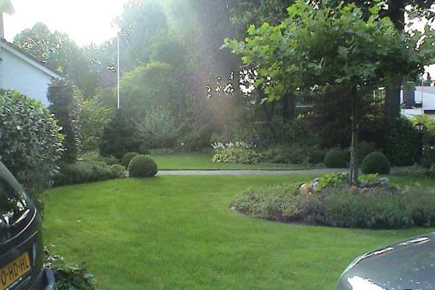 daplantaan met lavendulborder geurden vaste planten in oisterwijk grasopsluiting kinderkopjes 10*10